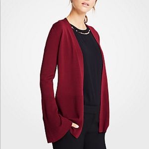 Ann Taylor Open Front Cardigan